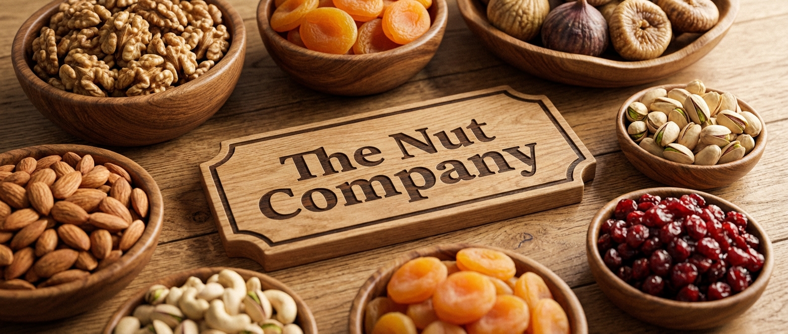 The Nut Company - Assorted premium nuts and dried fruits